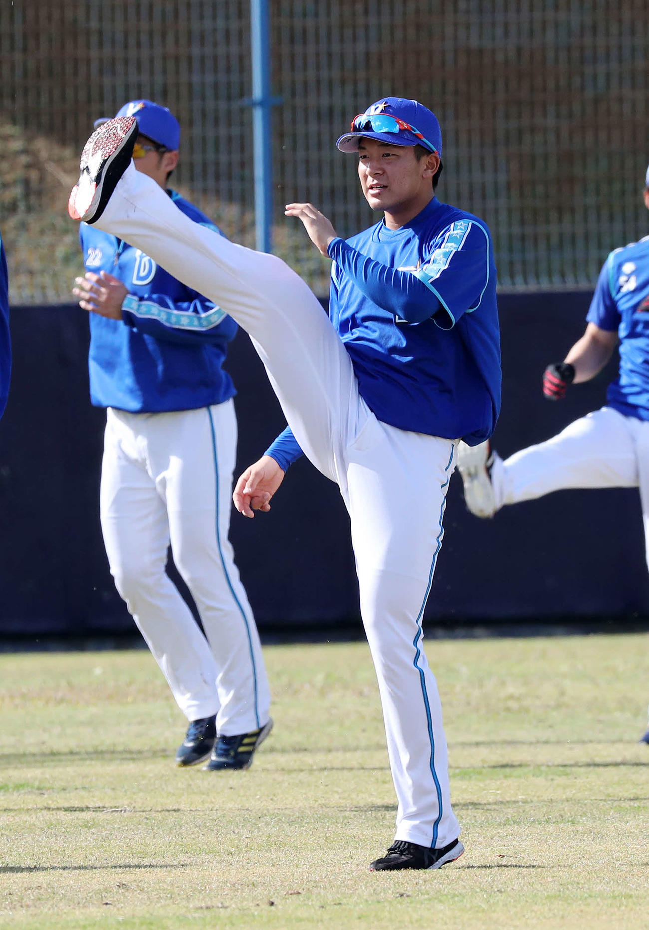 DeNA勝又温史（2019年2月6日撮影）