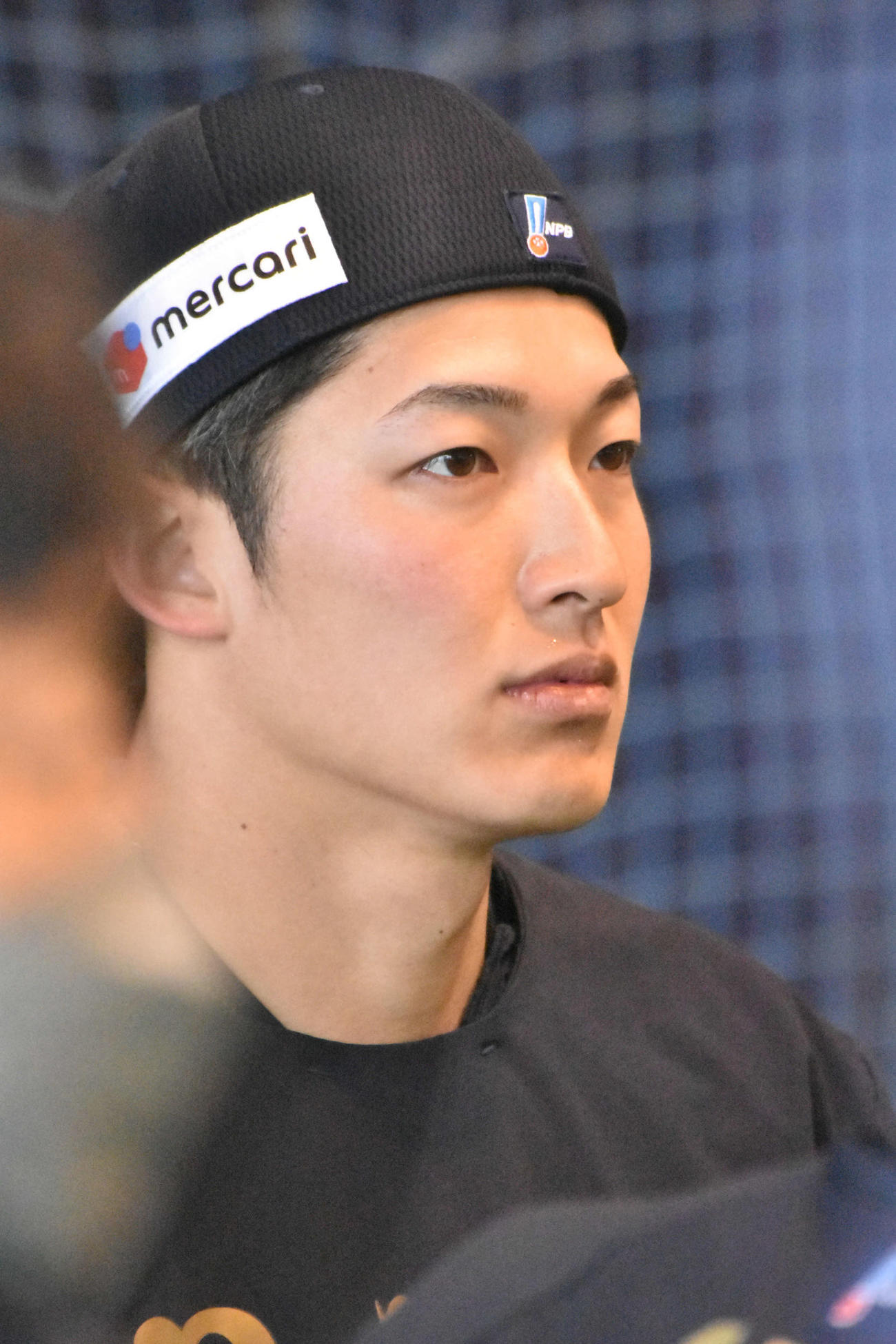 「吹田の主婦」こと、オリックス山崎颯一郎投手。うっかり最速160キロを計測する（撮影＝真柴健）