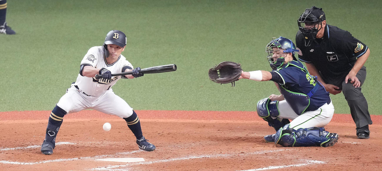 オリックス福田周平（2022年10月27日撮影）