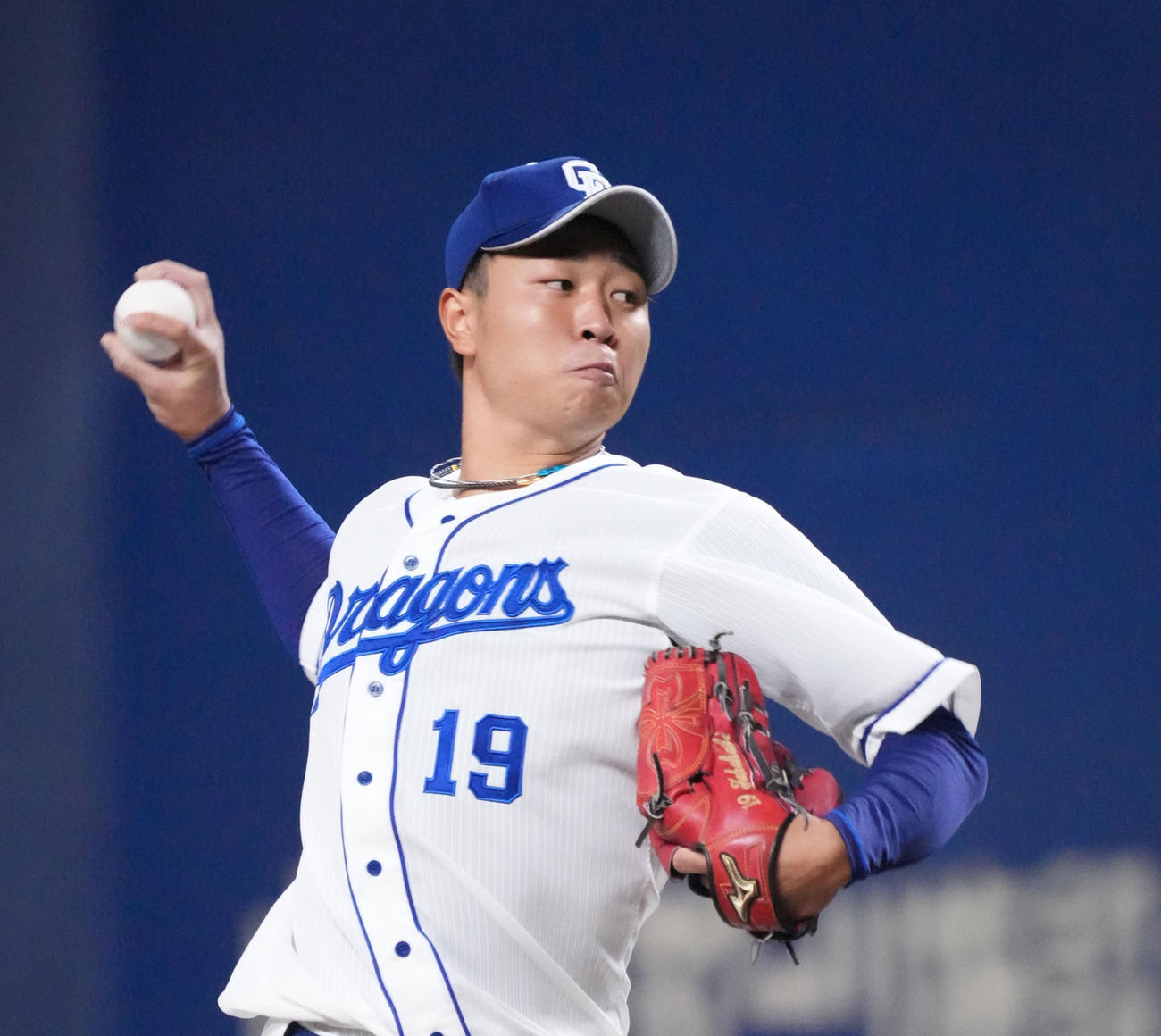 中日高橋宏斗（2022年9月撮影）