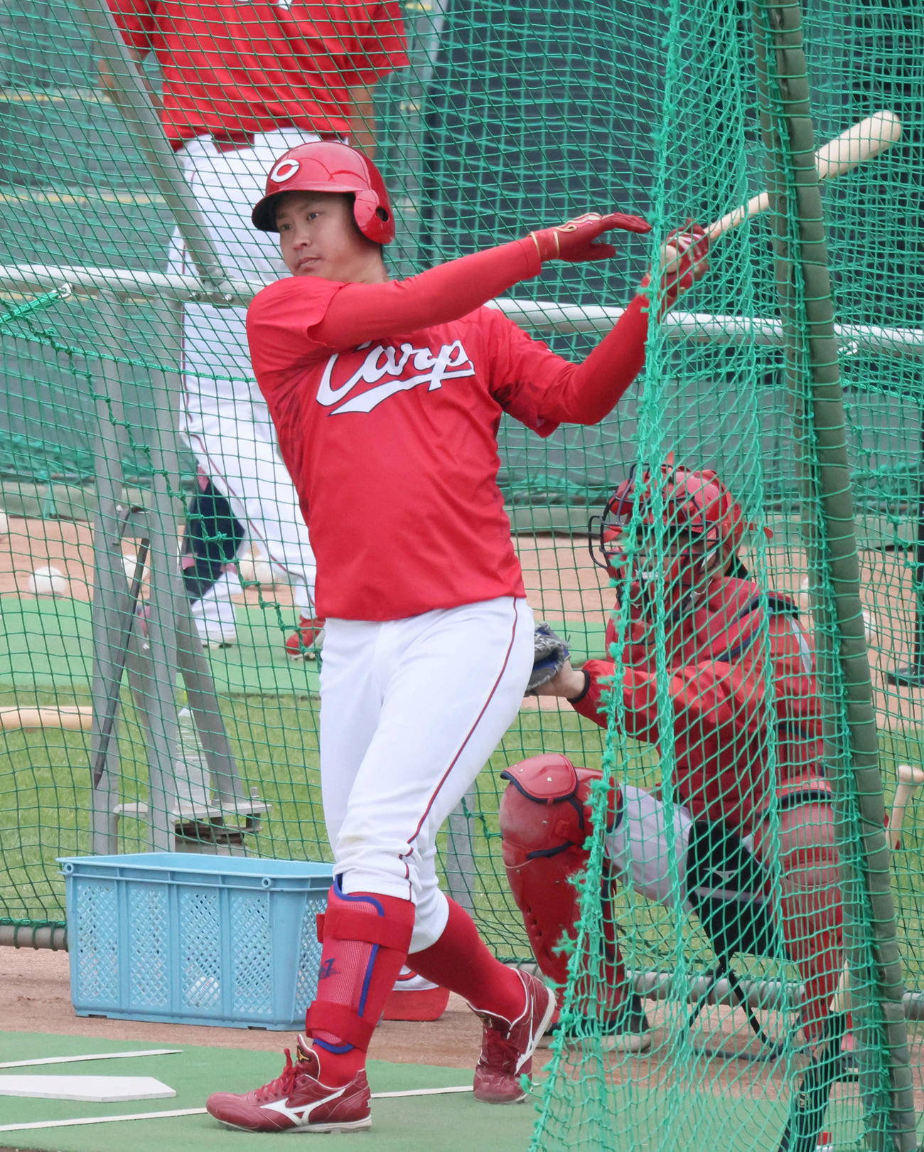 広島堂林翔太（2022年11月1日撮影）