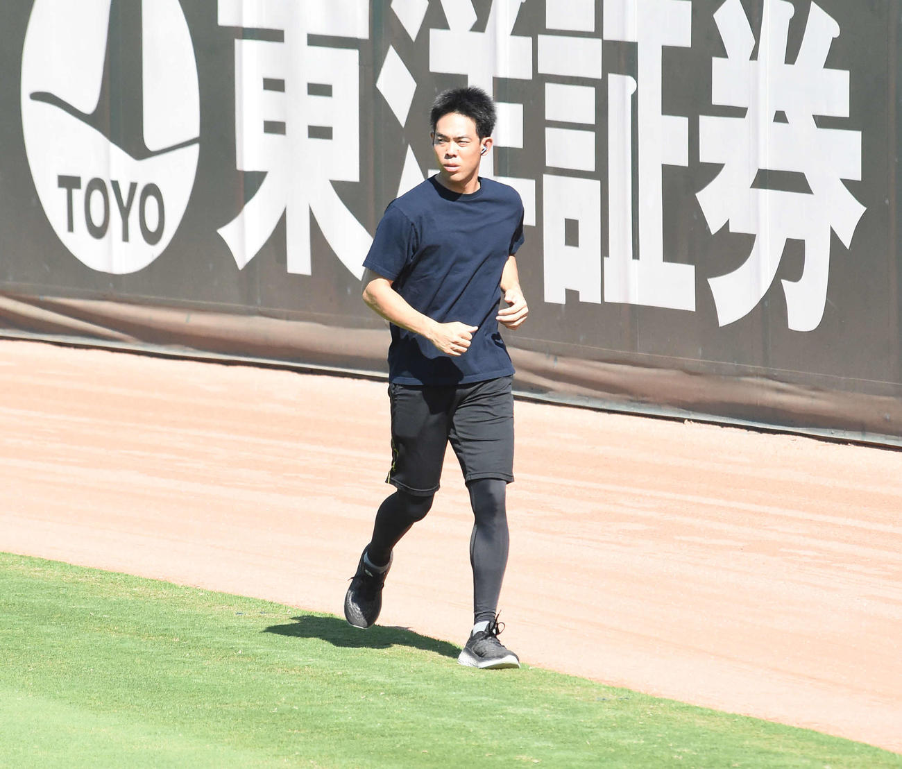 秋山翔吾（2022年10月1日撮影）