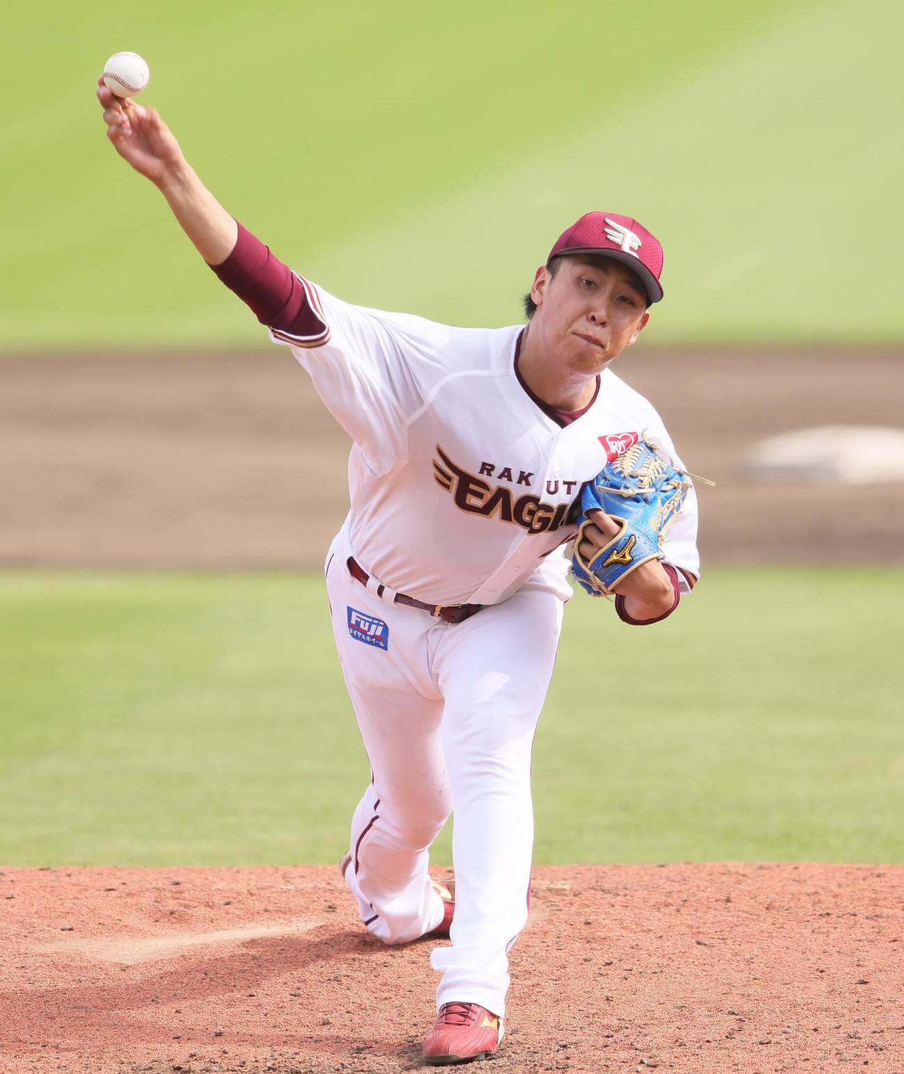 楽天藤平尚真（2022年7月18日撮影）