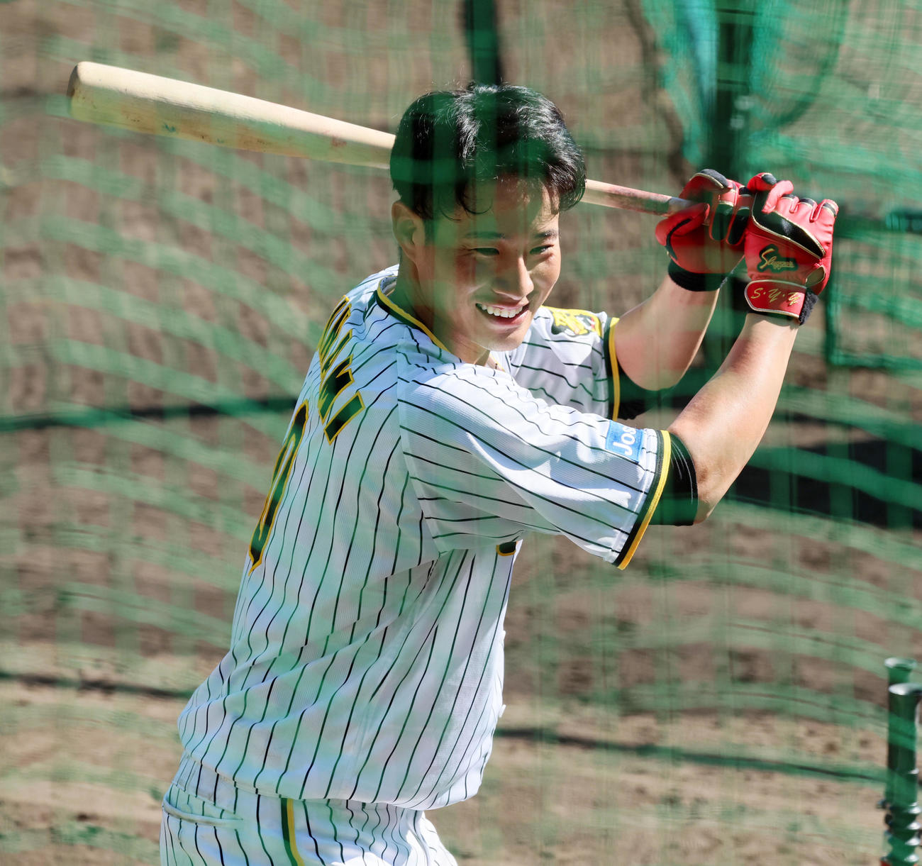 阪神木浪聖也（2022年11月3日撮影）