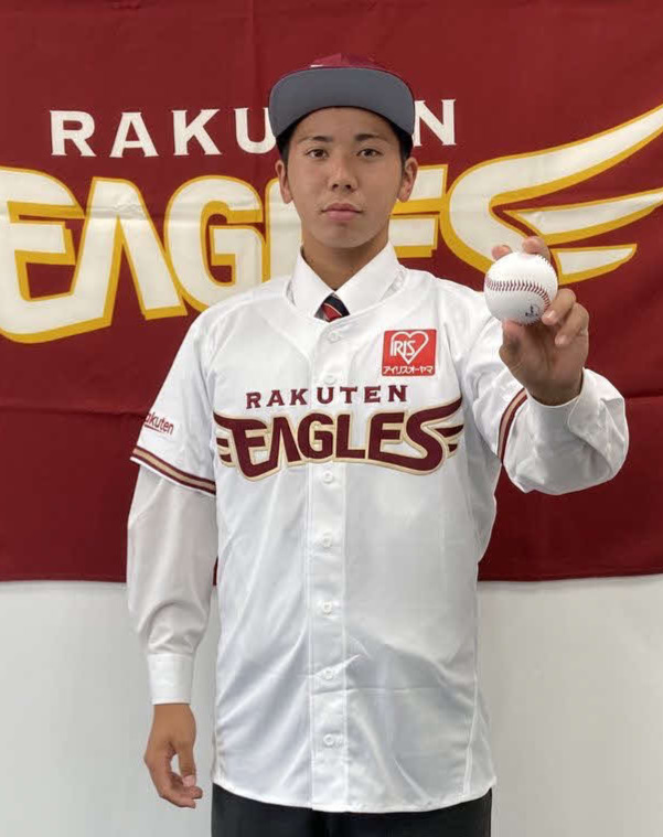 楽天の泰勝利（21年11月撮影）