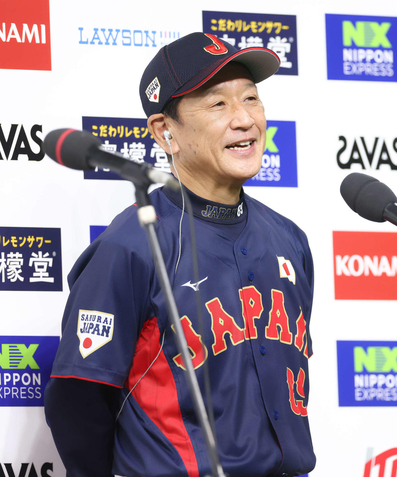 日本代表栗山監督（2022年11月6日撮影）