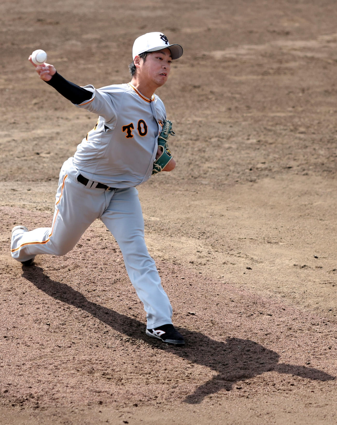 巨人沼田翔平（2022年3月17日撮影）