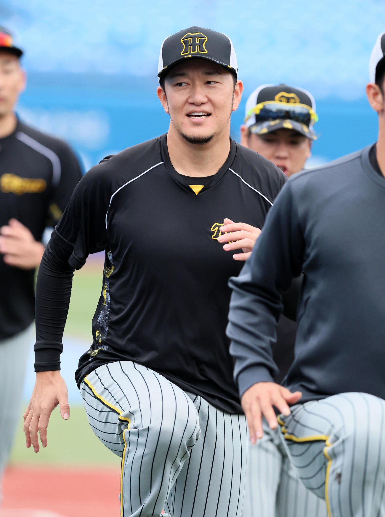 阪神岩貞祐太（2022年10月14日撮影）