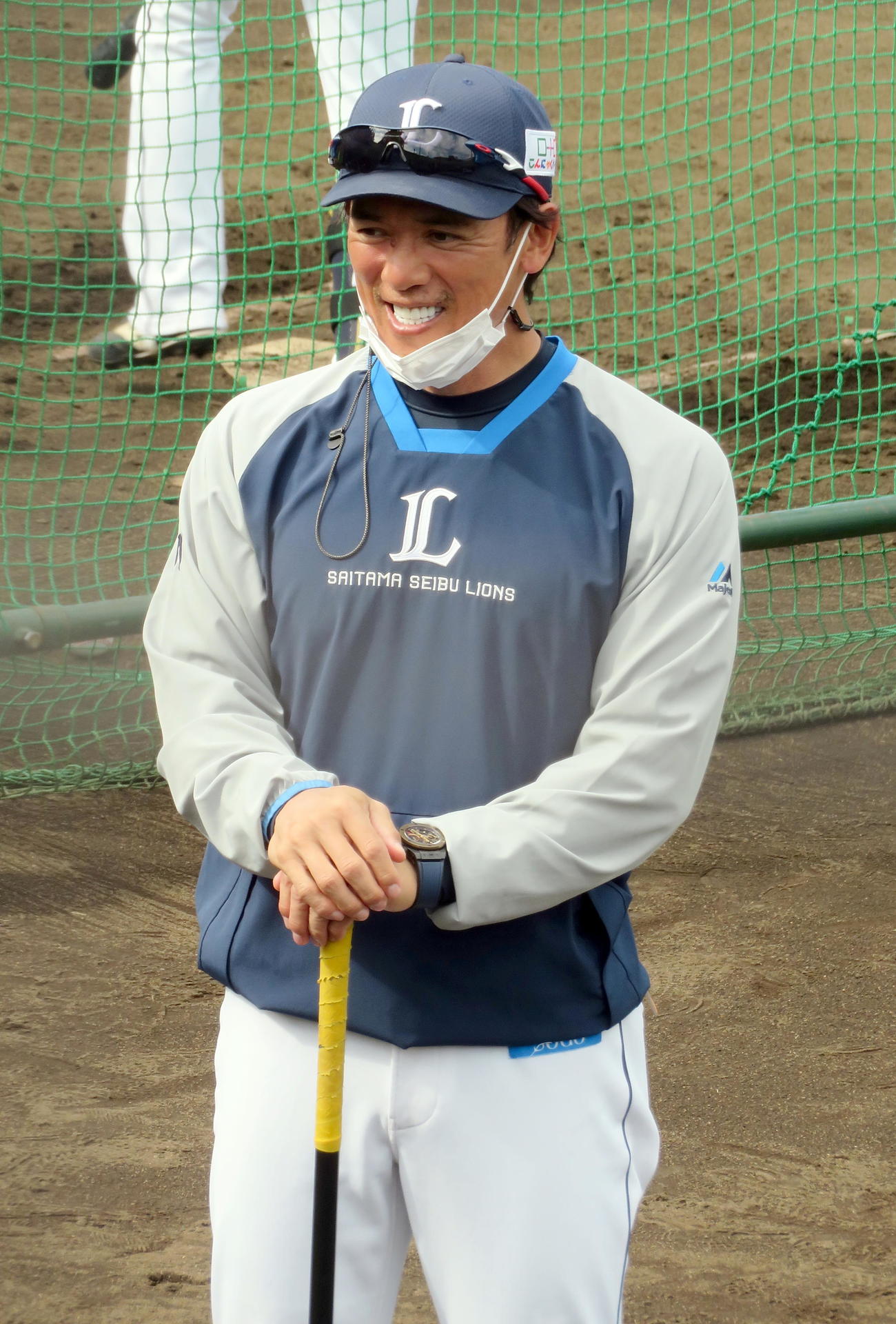 西武松井稼頭央監督（2022年11月5日撮影）