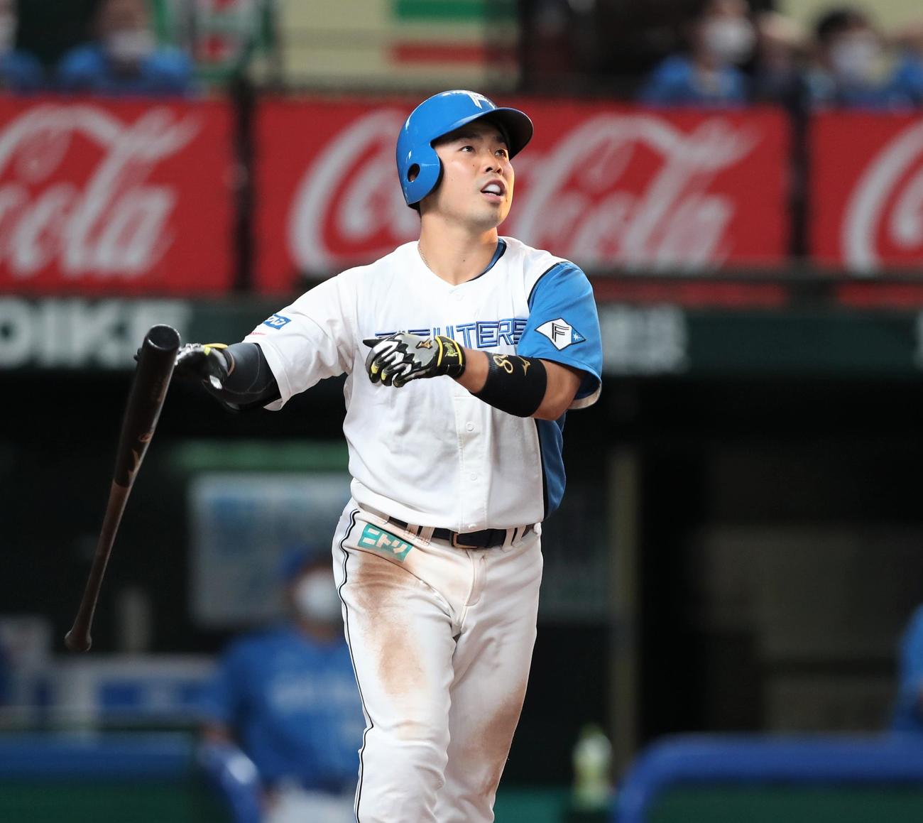 日本ハム近藤健介（2022年9月10日撮影）