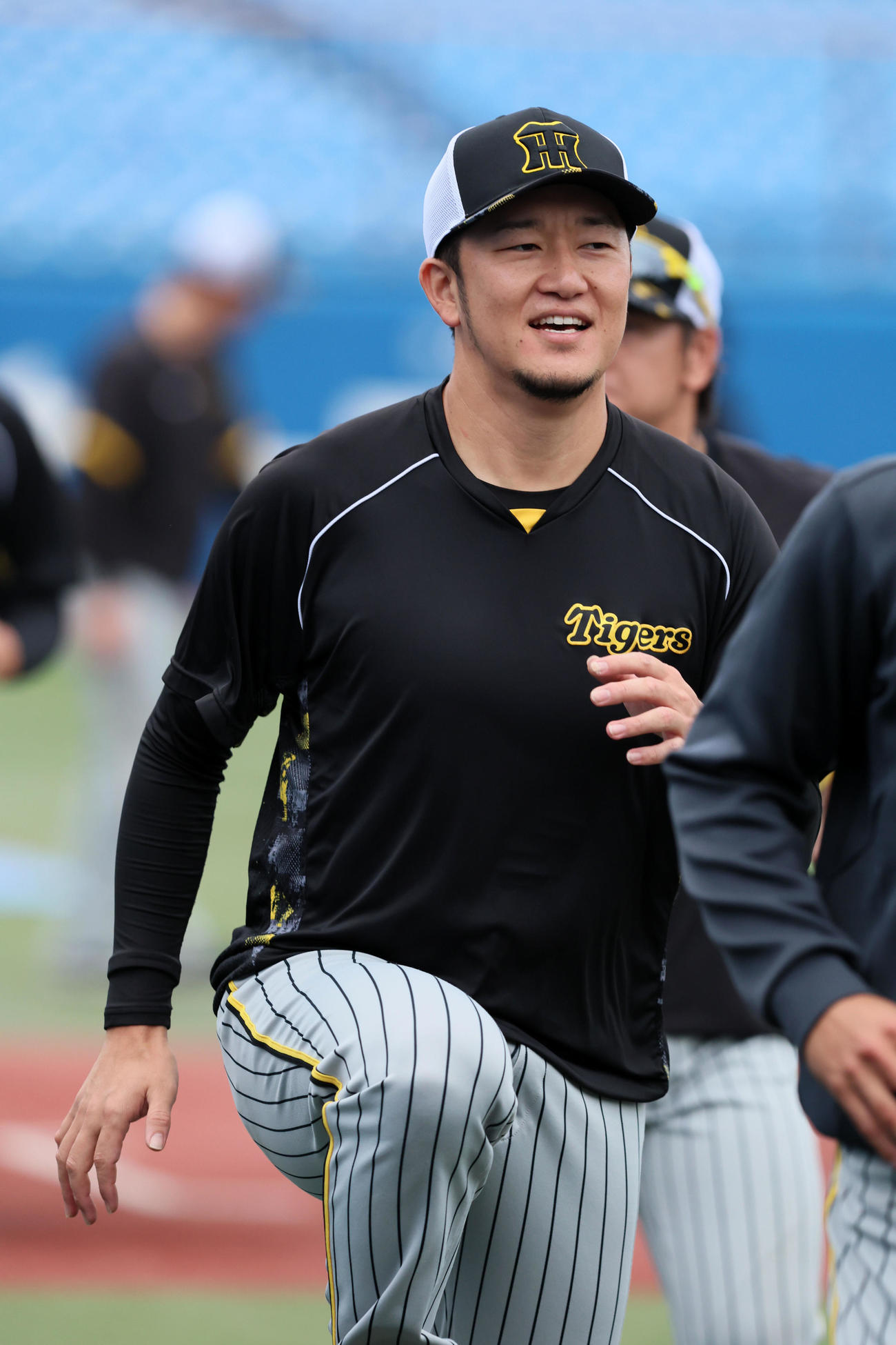 阪神岩貞祐太（2022年10月14日撮影）