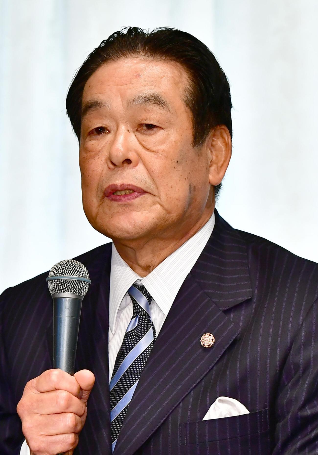 村田兆治氏（２０１７年１０月３０日撮影）