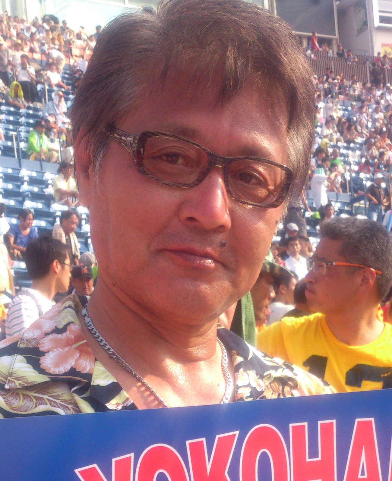 愛甲猛氏（2015年7月28日撮影）