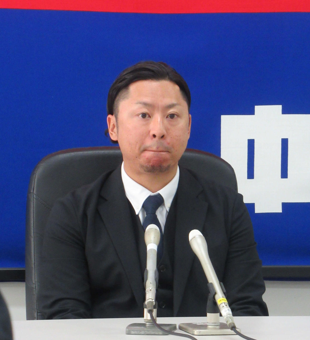 500万円ダウンの4200万円で契約を更改した中日谷元
