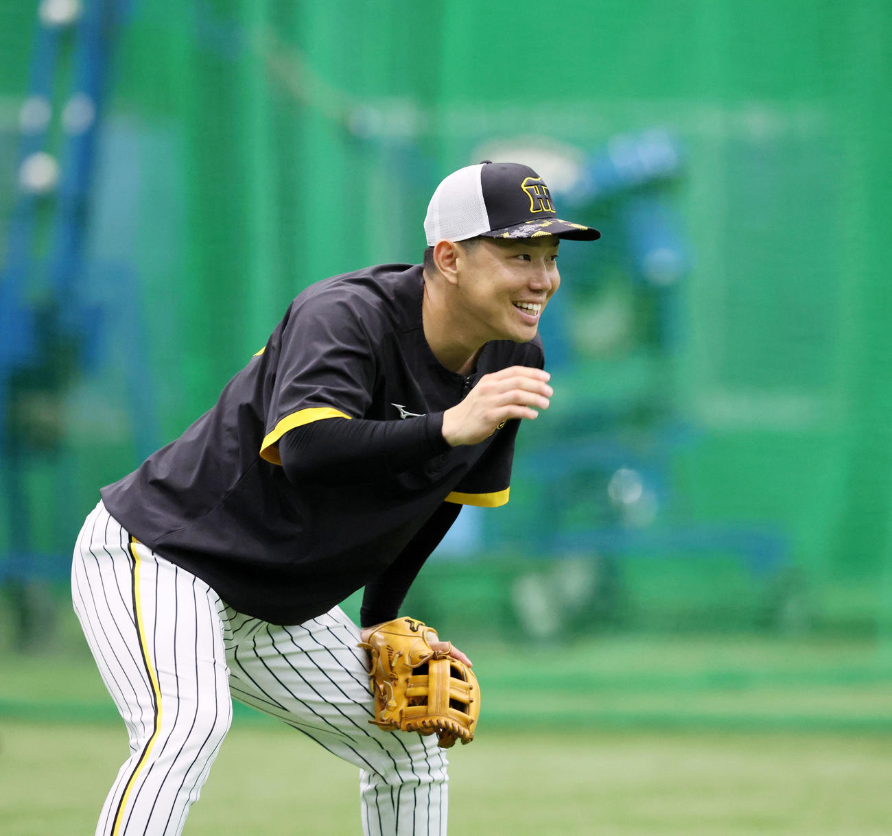 阪神糸原健斗（2022年9月22日撮影）