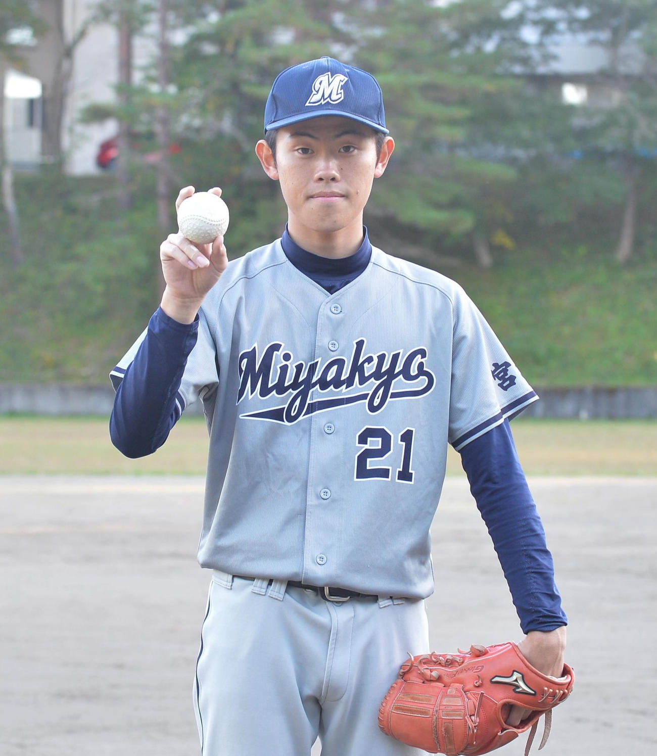 全国での快投を誓ったエース佐藤