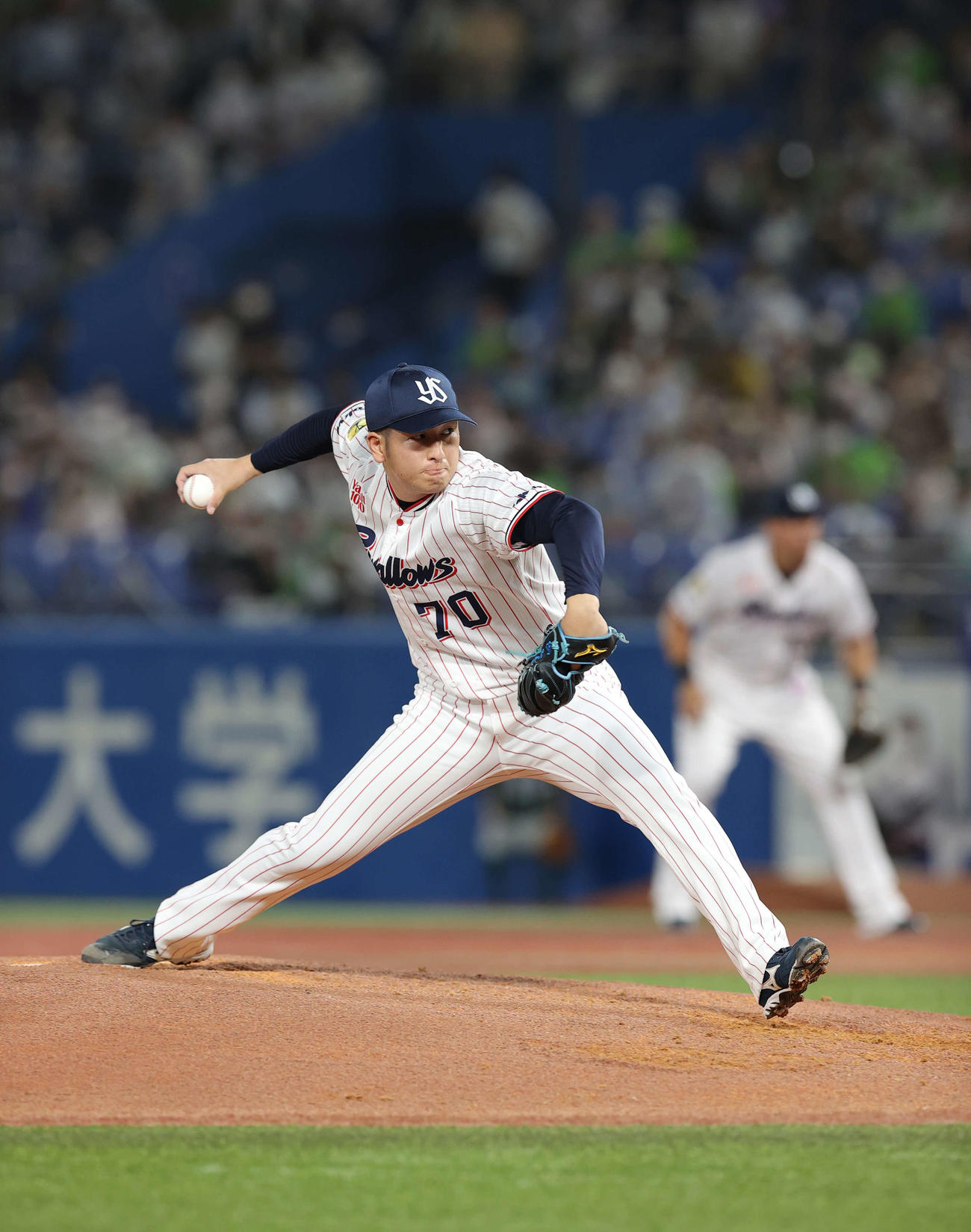 ヤクルト小沢怜史（2022年9月9日撮影）