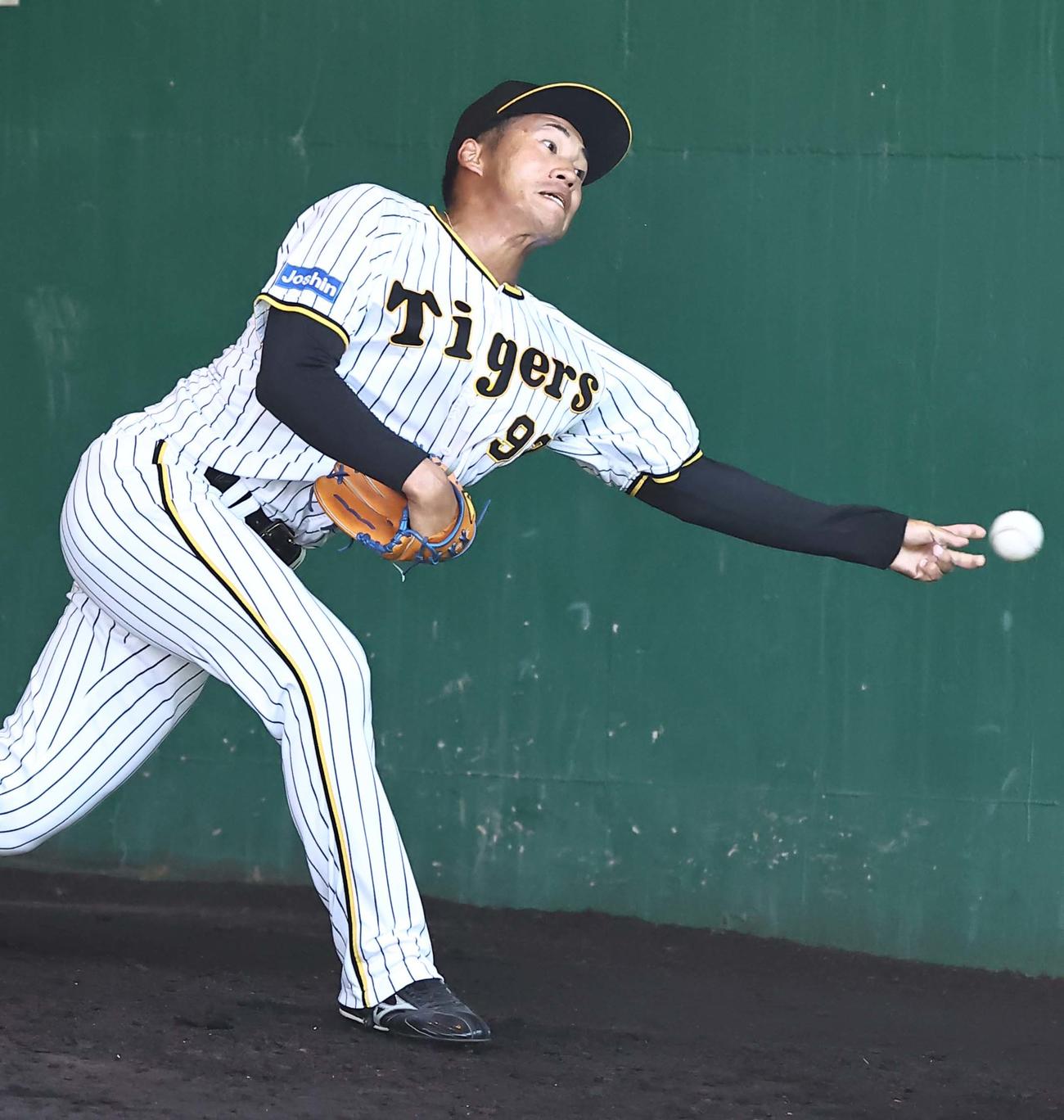 阪神岩田将貴（2022年11月11日撮影）