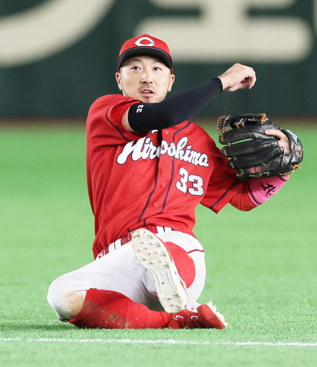 広島菊池涼介（2021年6月29日撮影）