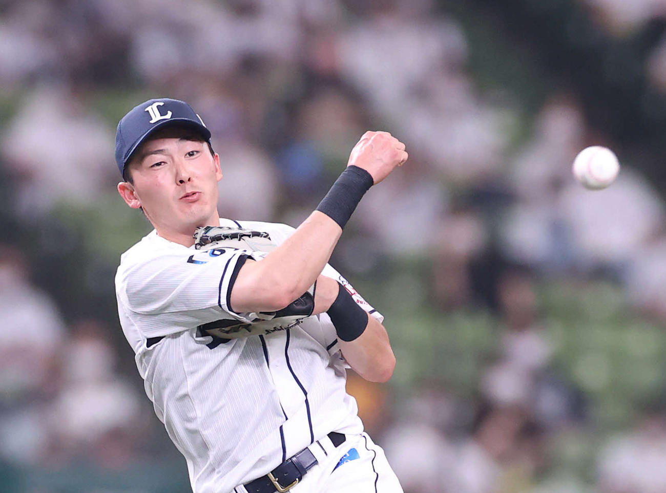西武源田壮亮（2021年9月12日撮影）