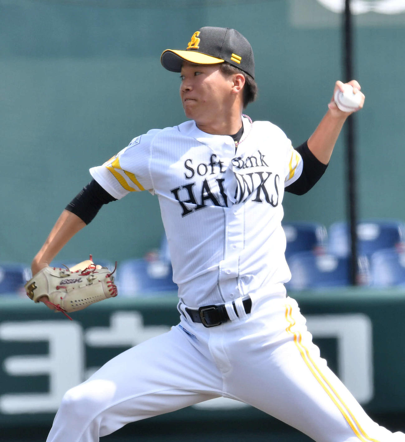 ソフトバンク木村大成（2022年4月22日撮影）