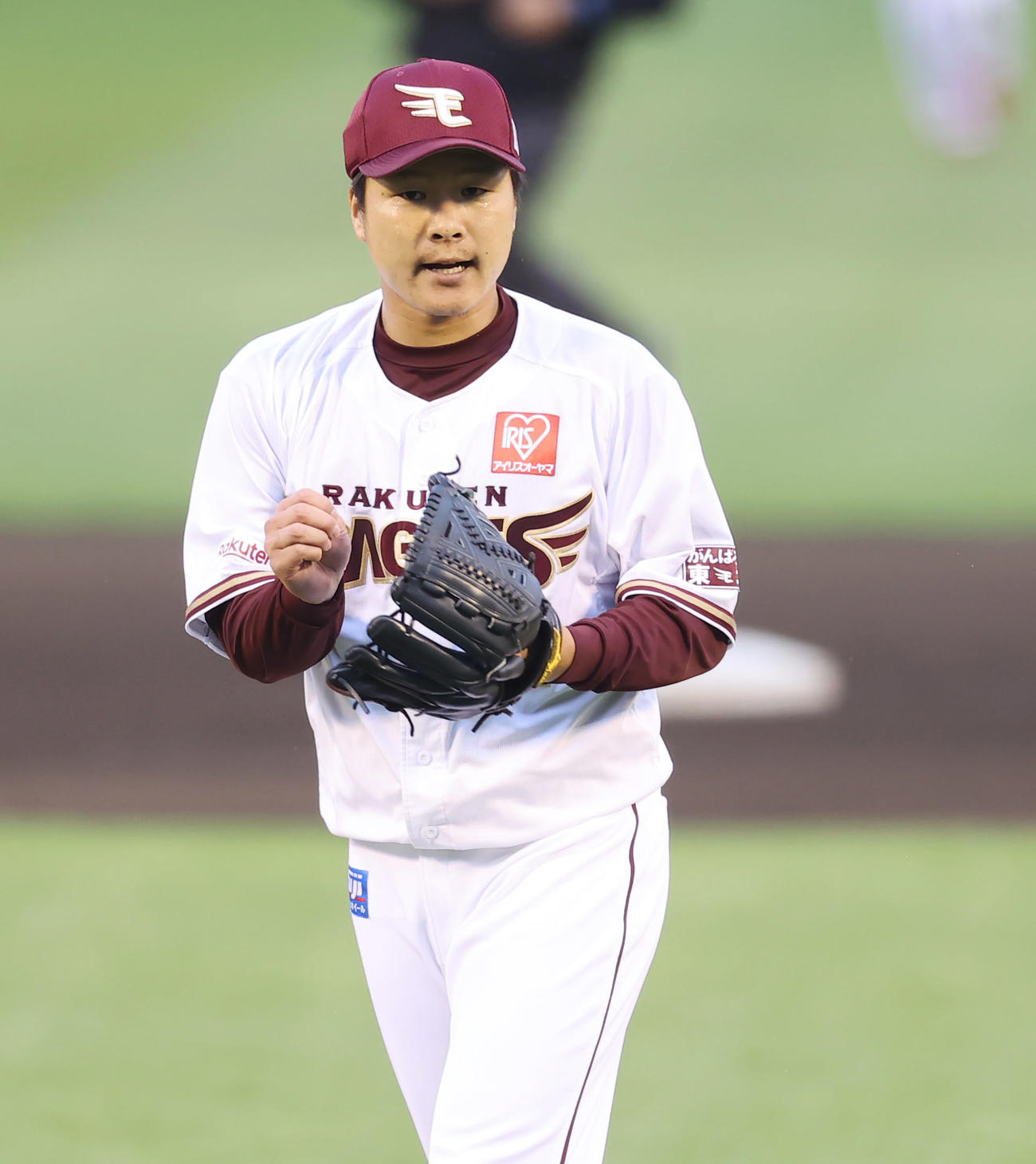 楽天釜田佳直（2021年6月29日撮影）