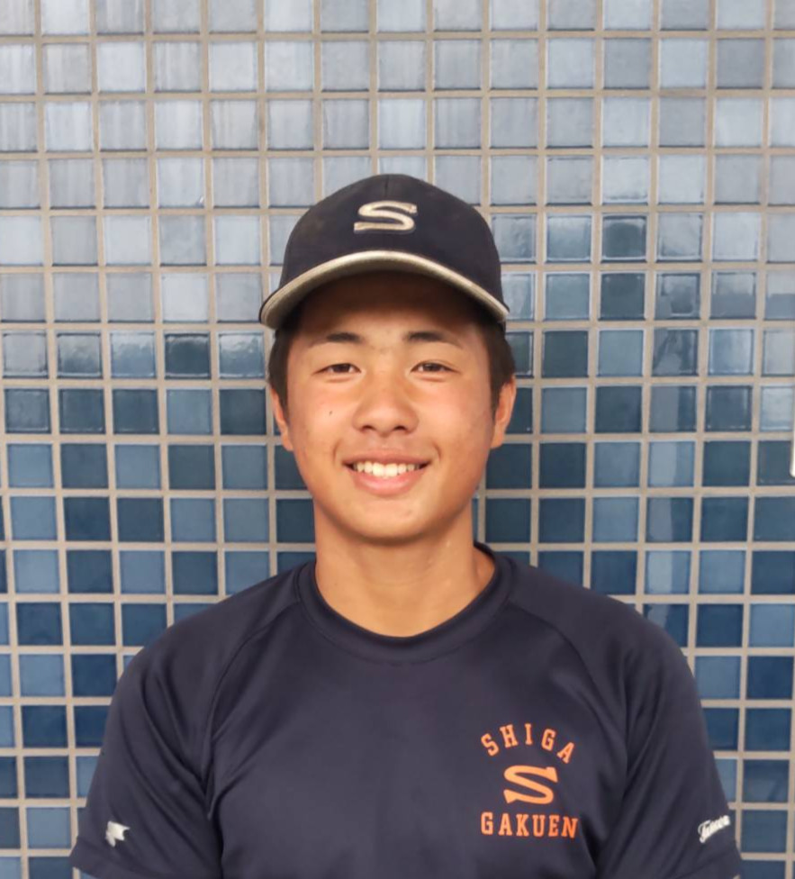 滋賀学園・鈴木蓮（2022年7月11日撮影）