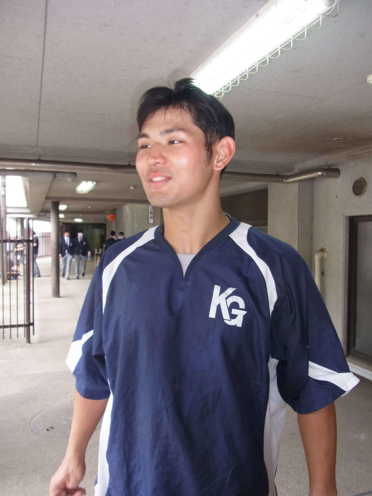 独立リーグを経てNPBを目指す関学大・佐藤太（2022年10月22日撮影）