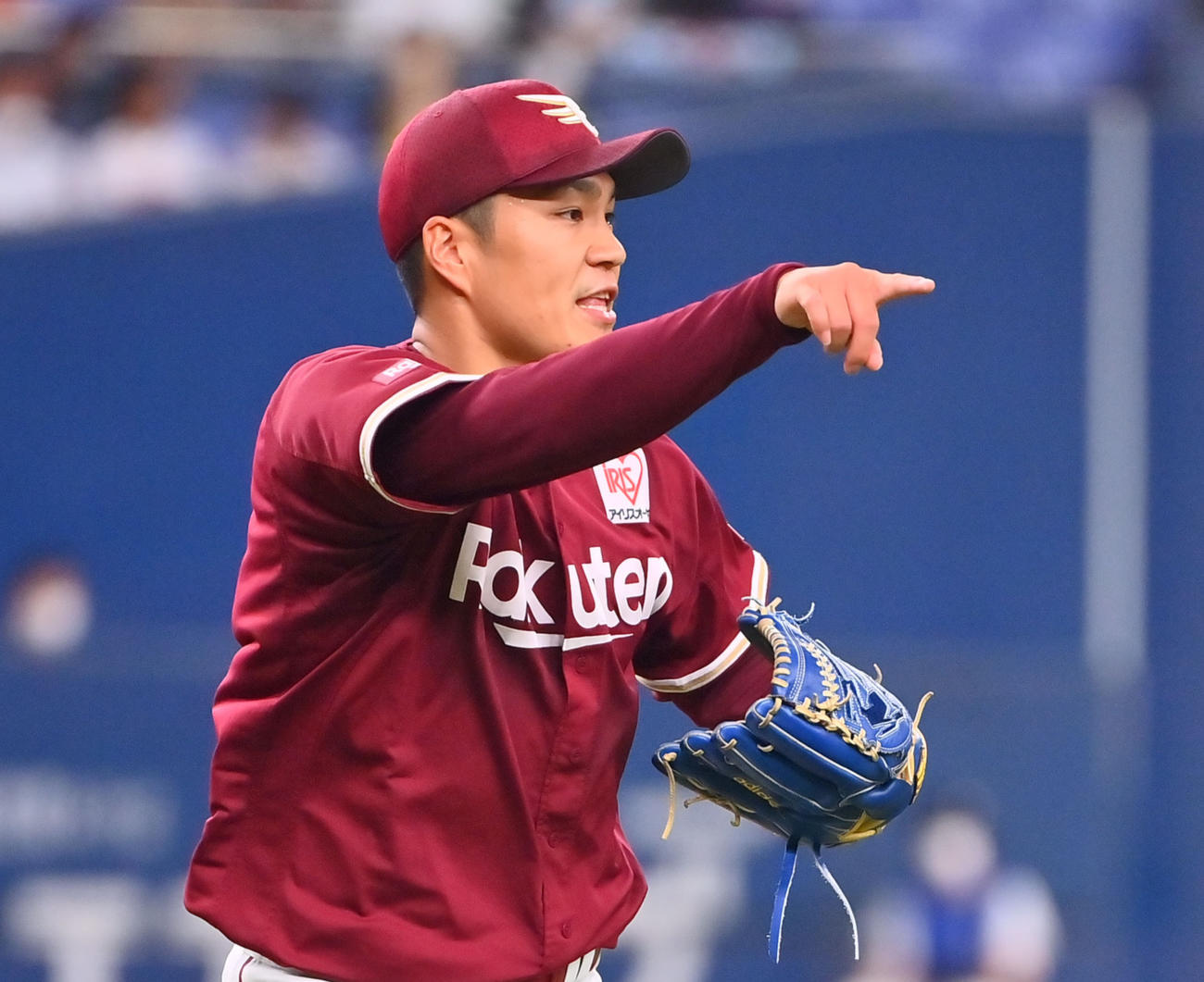 楽天則本昂大（2022年9月27日撮影）