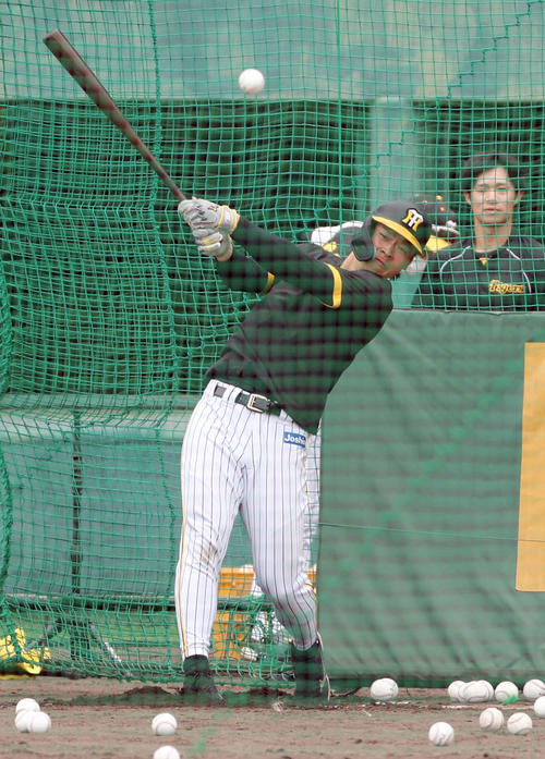 阪神 佐藤輝明 どこまで飛ばせるか競ってました 大山悠輔の特大弾にガックリする場面も プロ野球写真ニュース 日刊スポーツ