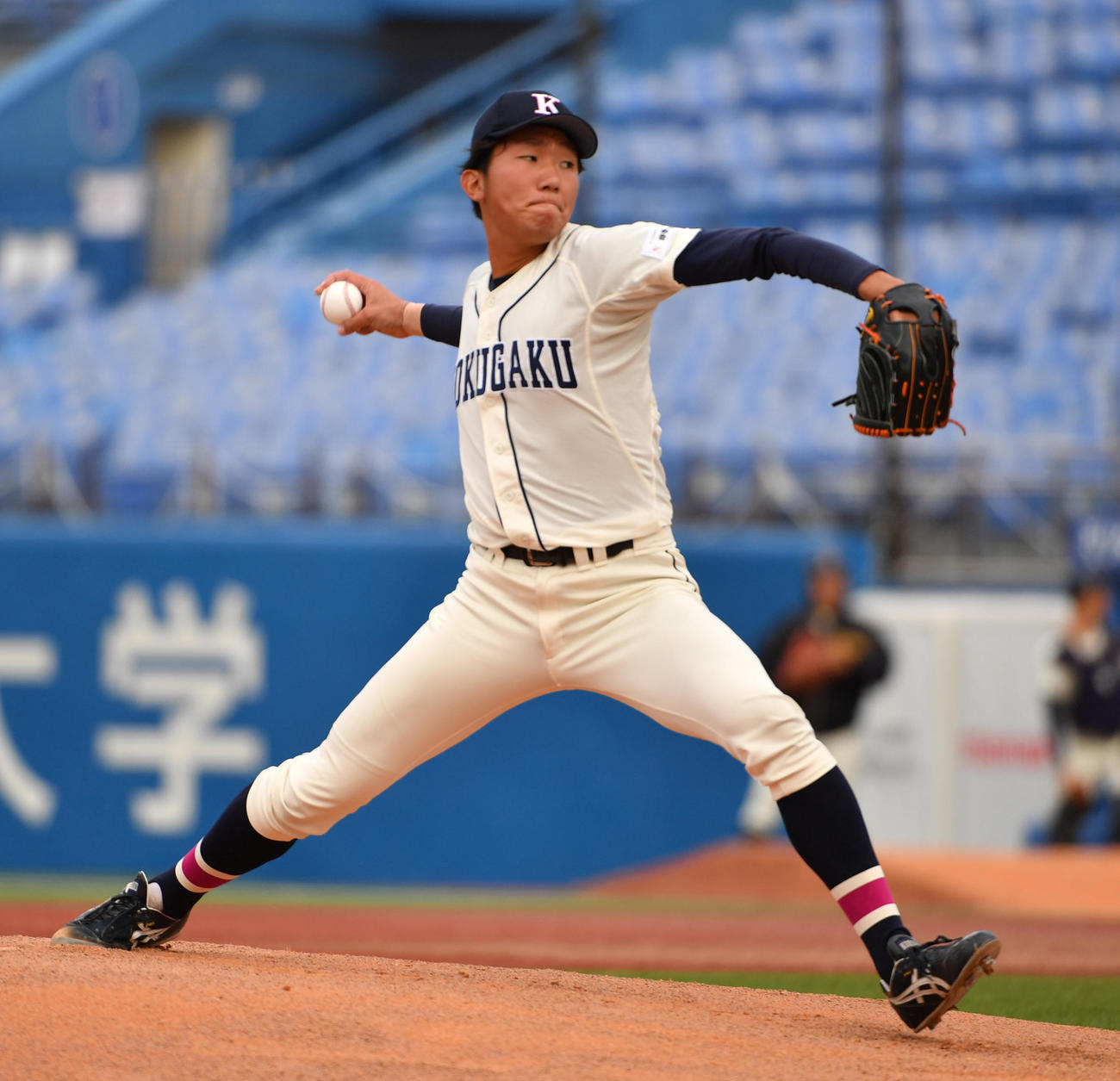 国学院大・田中千晴（2022年10月18日撮影）