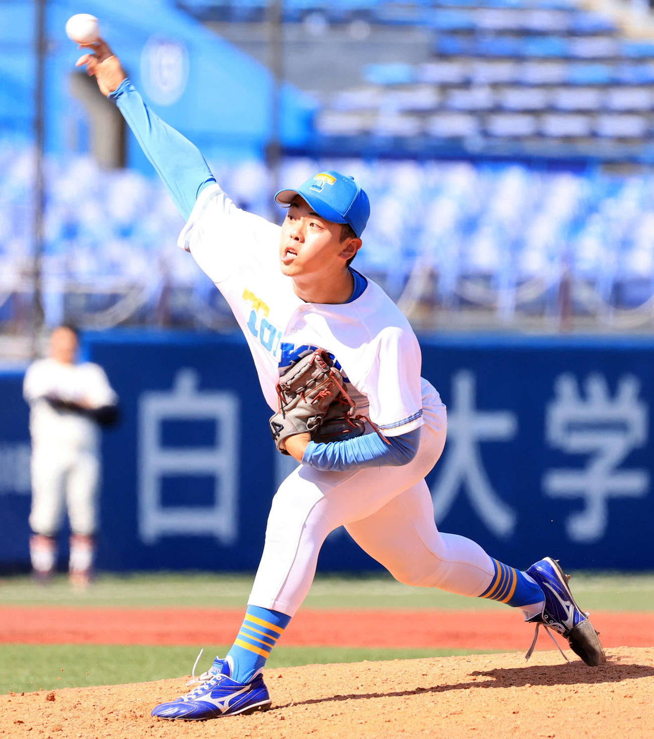 東大・井沢駿介（2022年10月23日撮影）