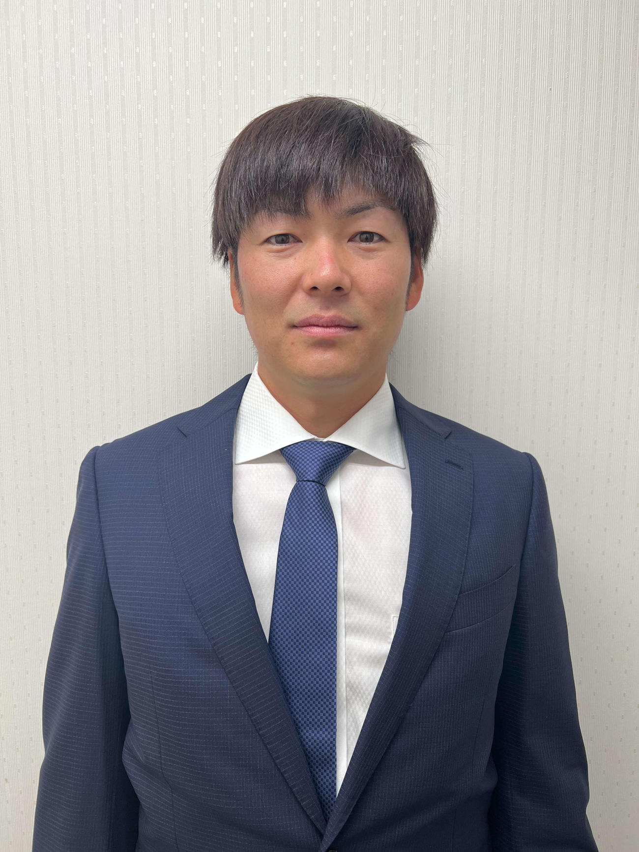 契約更改交渉を終えた楽天塩見（楽天野球団提供）