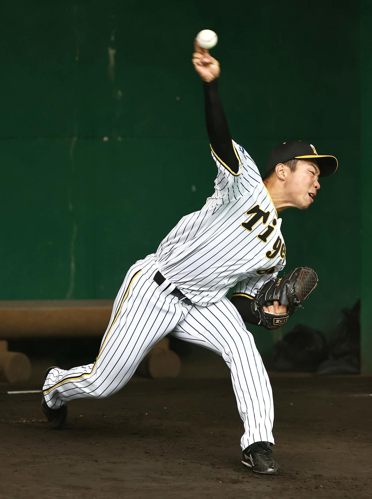 阪神石井大智（2022年11月13日撮影）