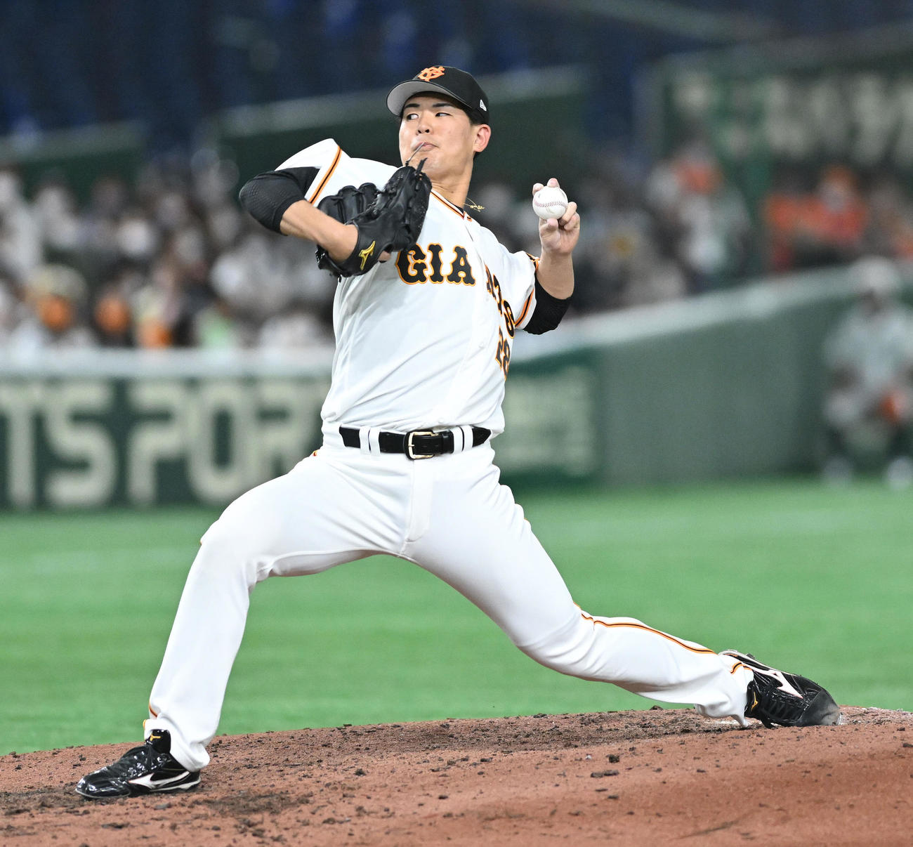 巨人山田龍聖（2022年3月3日撮影）