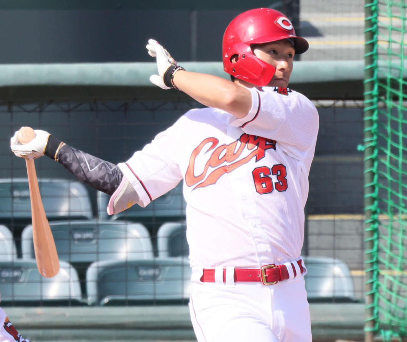 広島西川龍馬（2022年10月23日撮影）