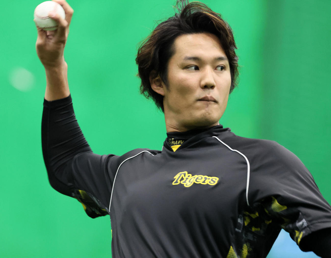阪神藤浪晋太郎（2022年10月28日撮影）