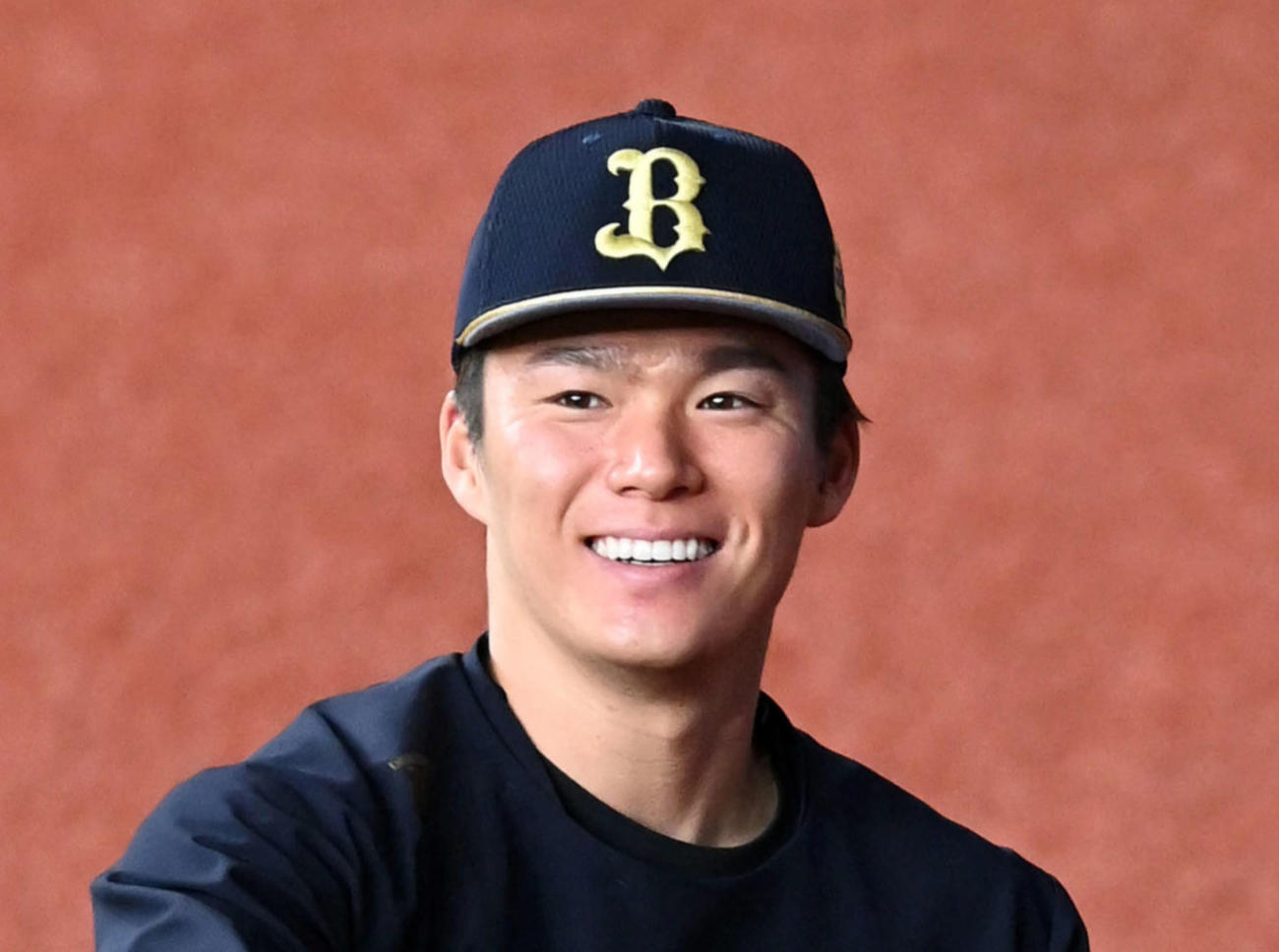 オリックス山本由伸（2022年10月26日撮影）