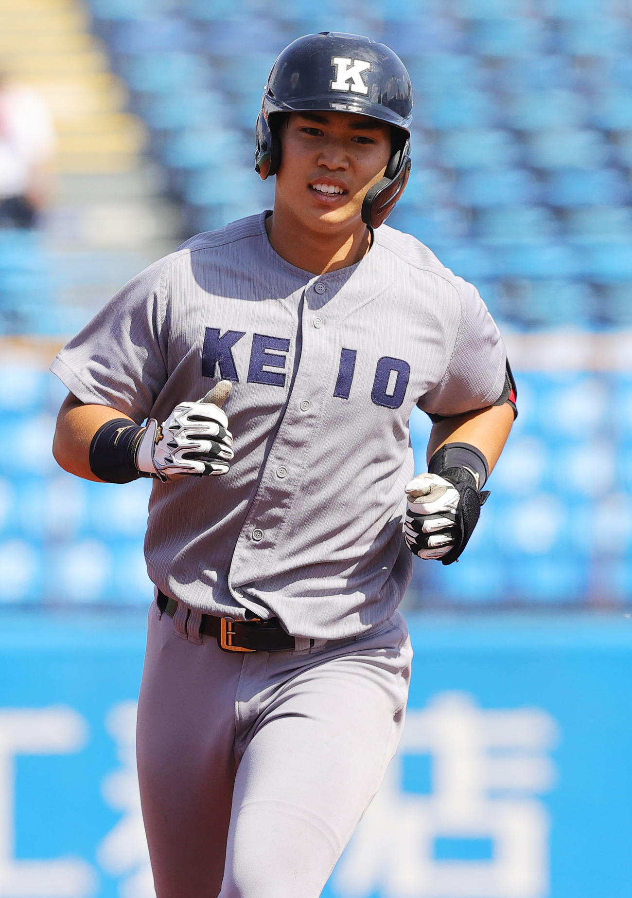 慶大・広瀬隆太（22年10月撮影）