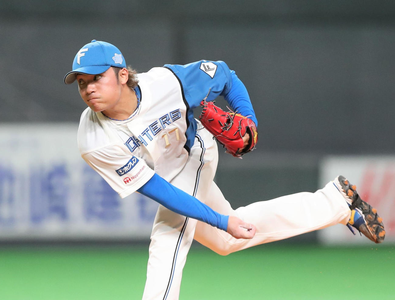 日本ハム伊藤大海（2022年9月26日撮影）