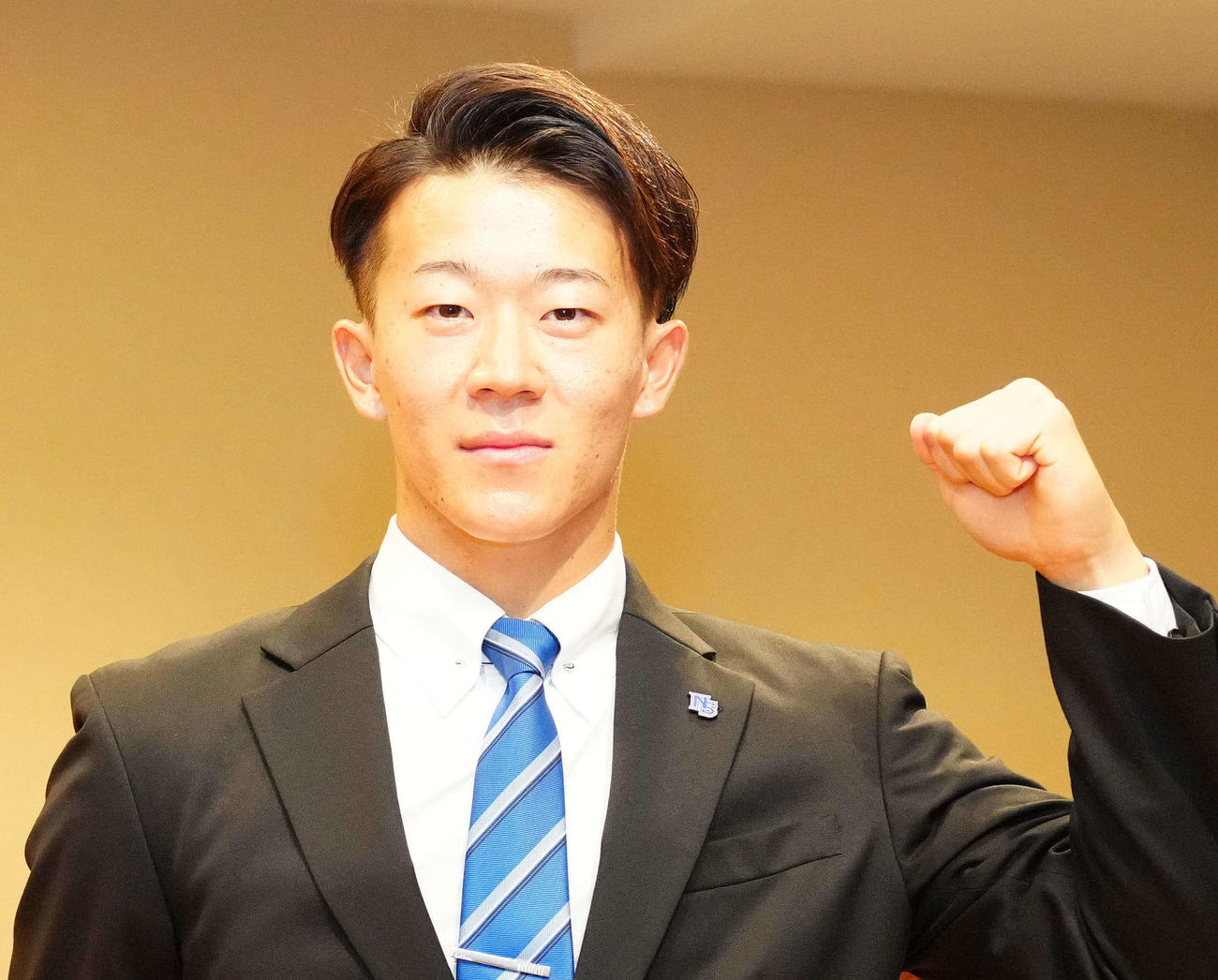 日本ハムドラフト1位の日体大・矢沢宏太（2022年11月16日撮影）