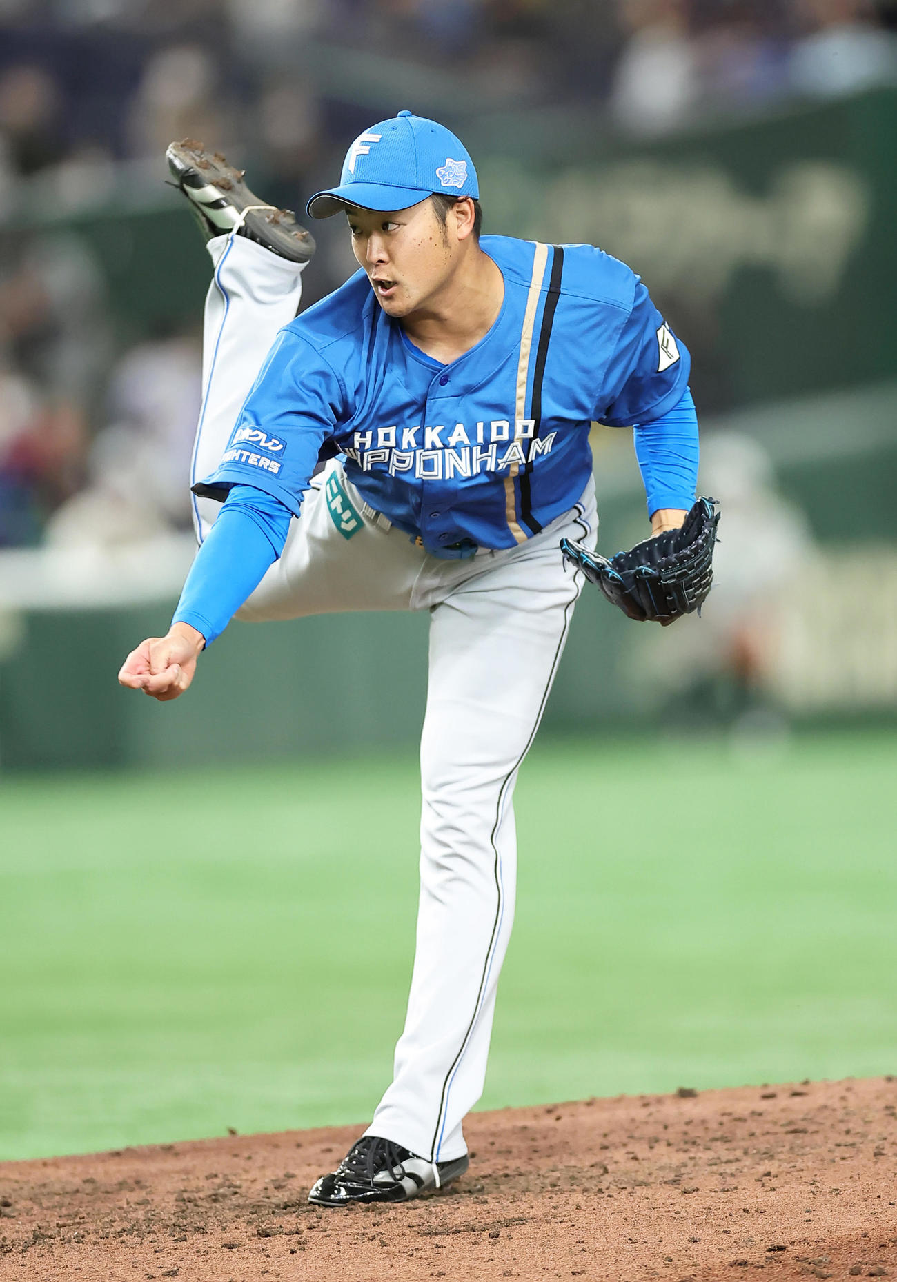日本ハム斎藤友貴哉（2022年11月5日撮影）