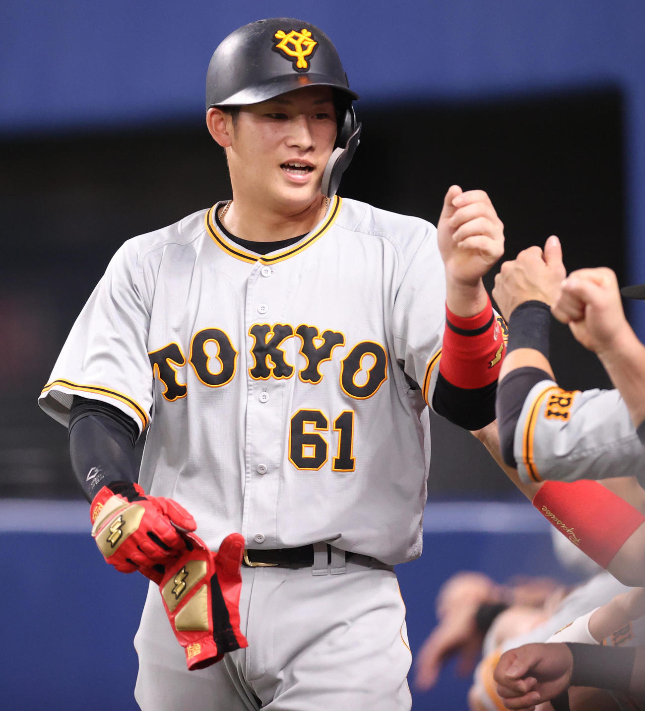 巨人増田陸（2022年9月撮影）