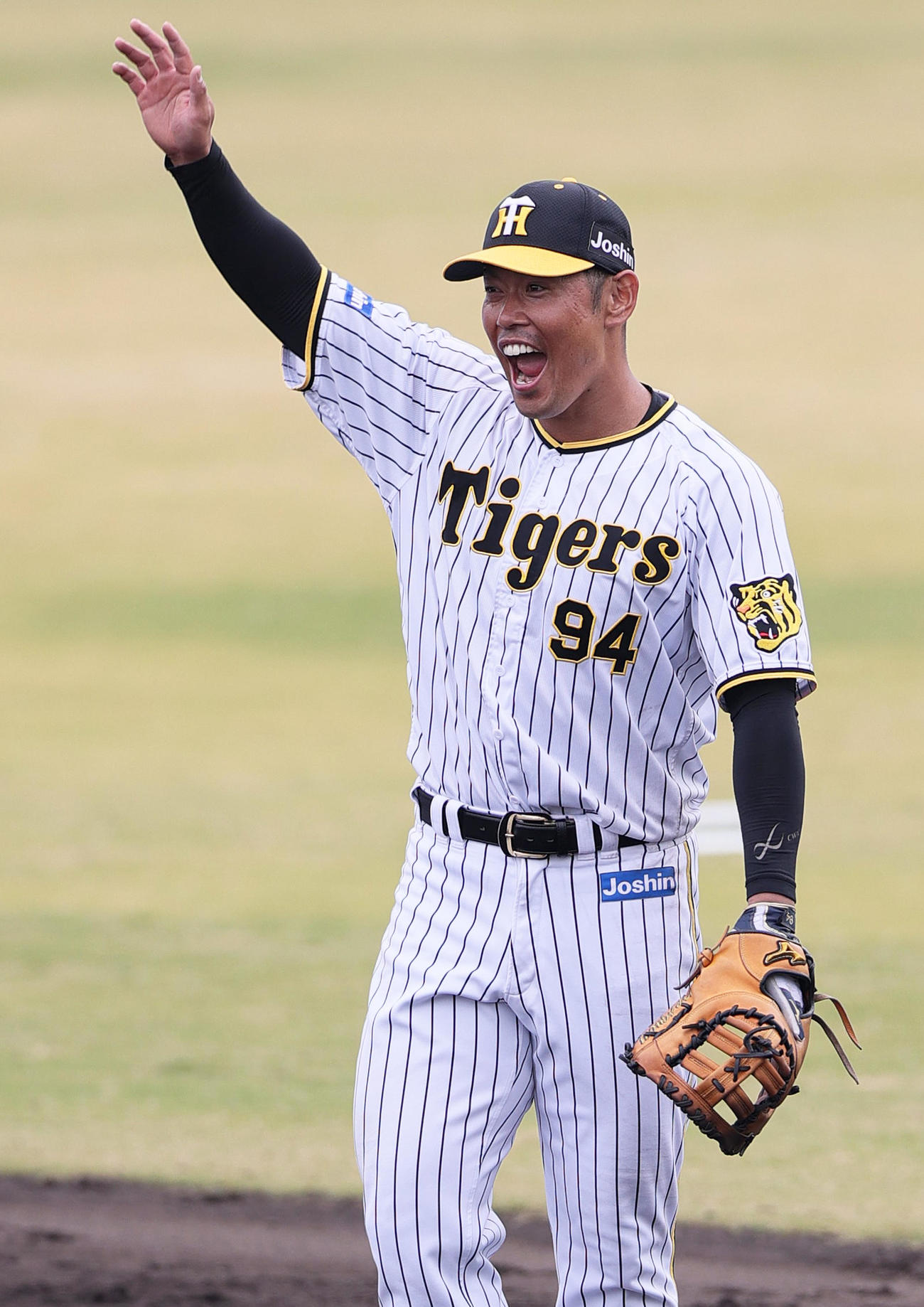 阪神原口文仁（2022年11月17日撮影）