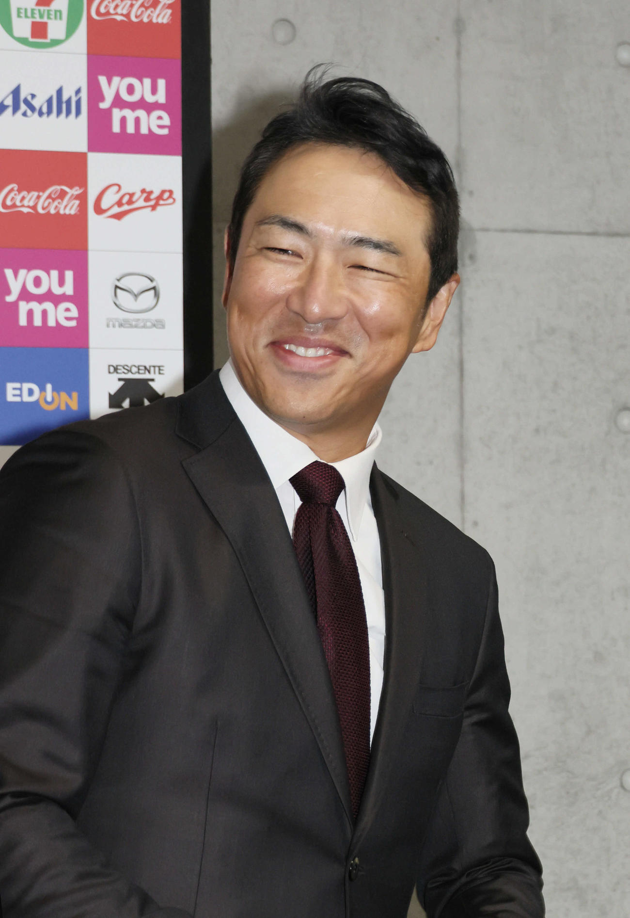 広島とアドバイザー契約を結んだ黒田博樹氏（撮影・加藤孝規）