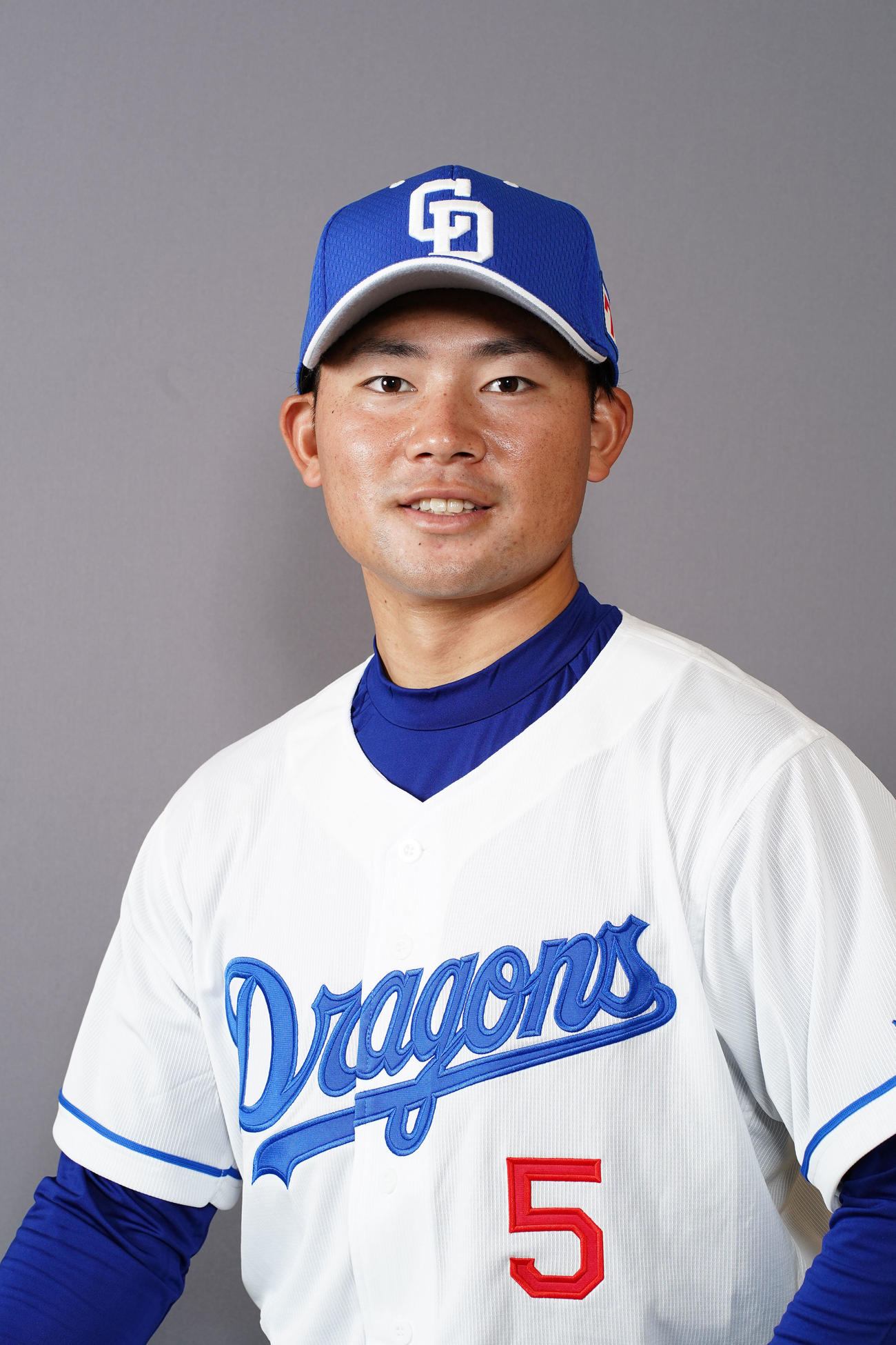 村松開人（中日ドラゴンズ球団提供）