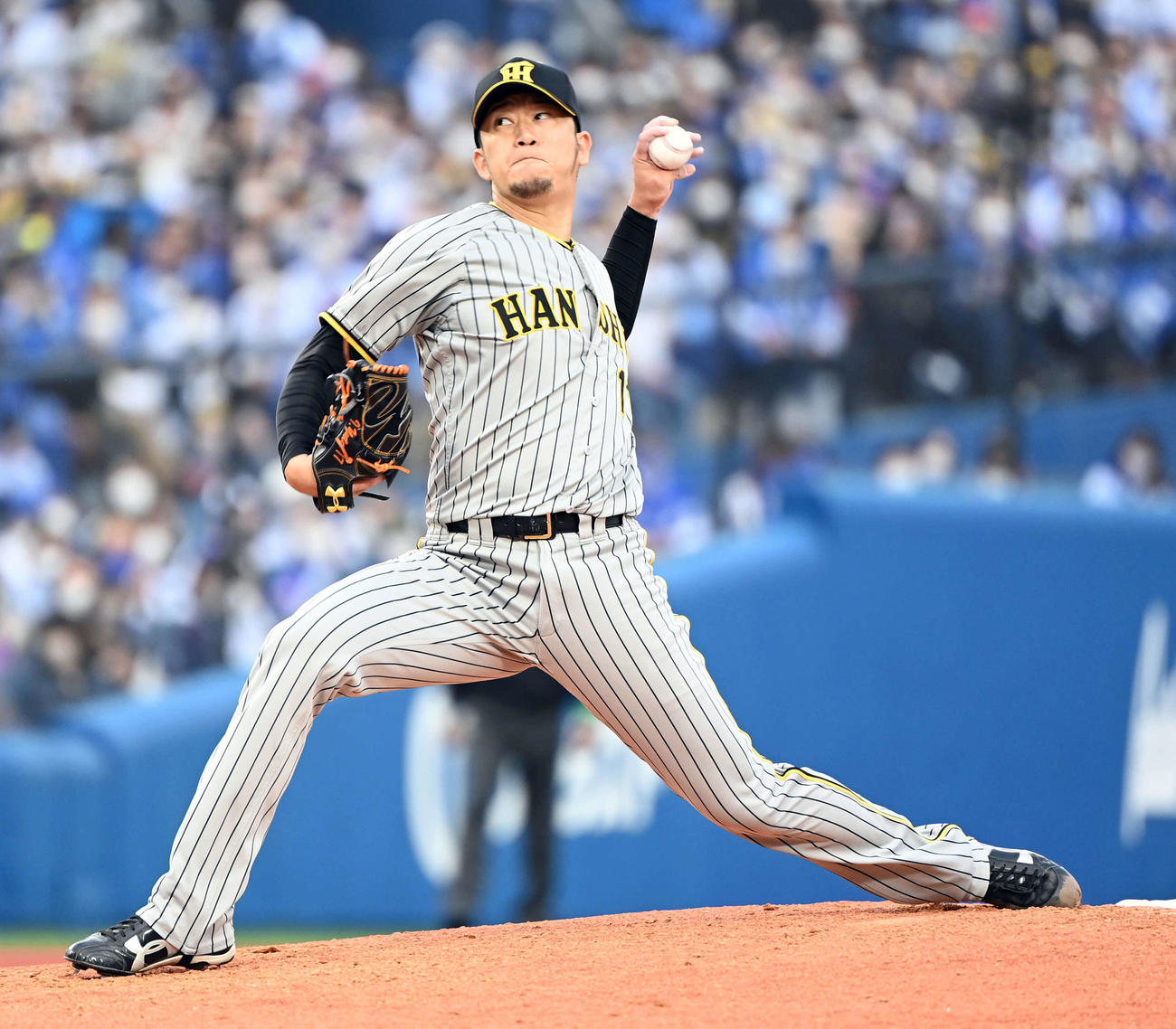 阪神岩貞祐太（2022年10月8日撮影）
