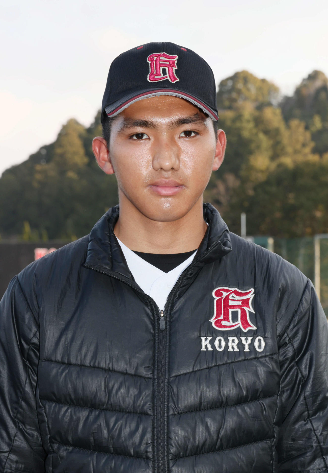 広陵・西凌矢（2022年1月28日撮影）