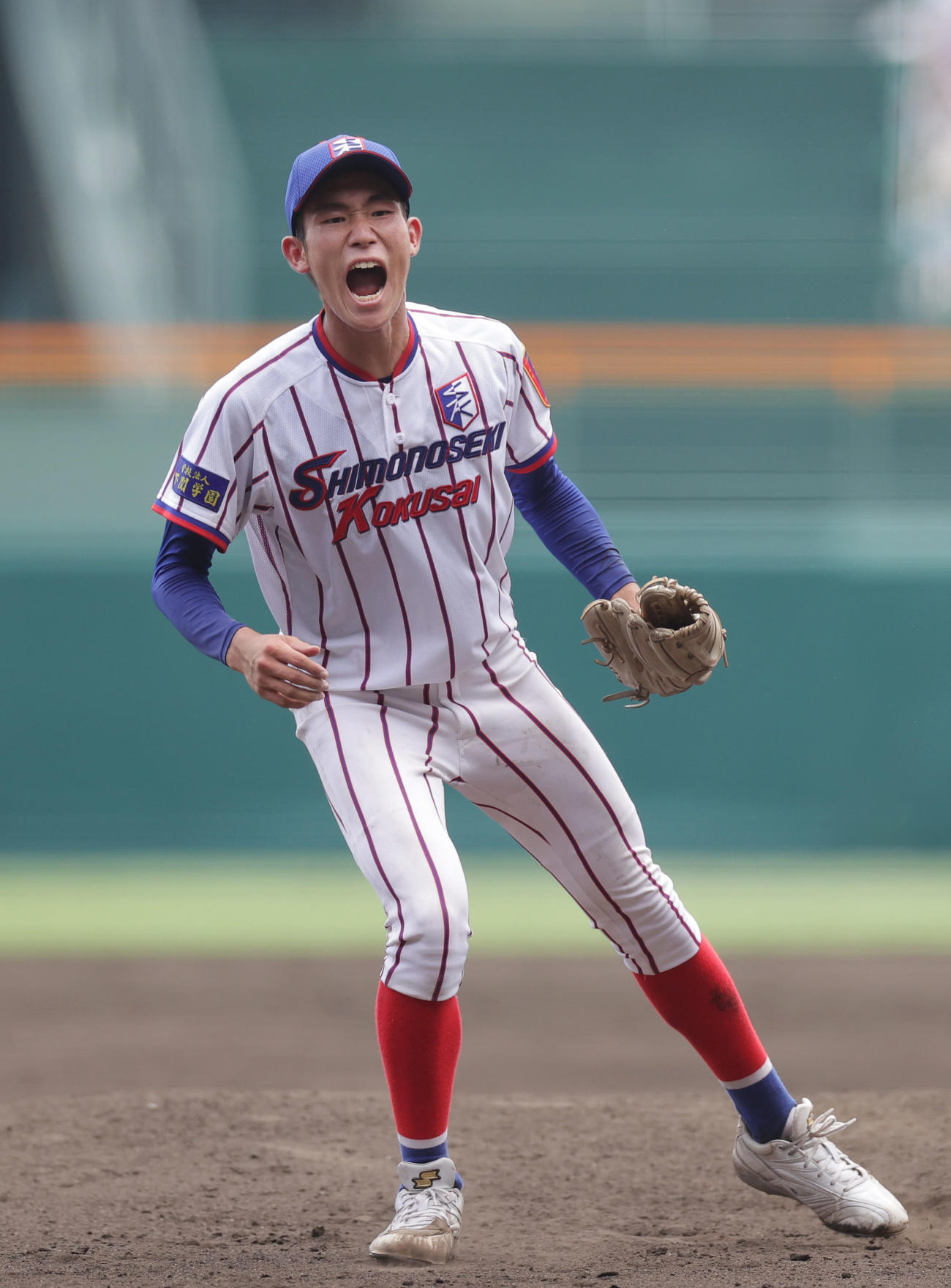 下関国際・仲井慎（2022年8月22日撮影）