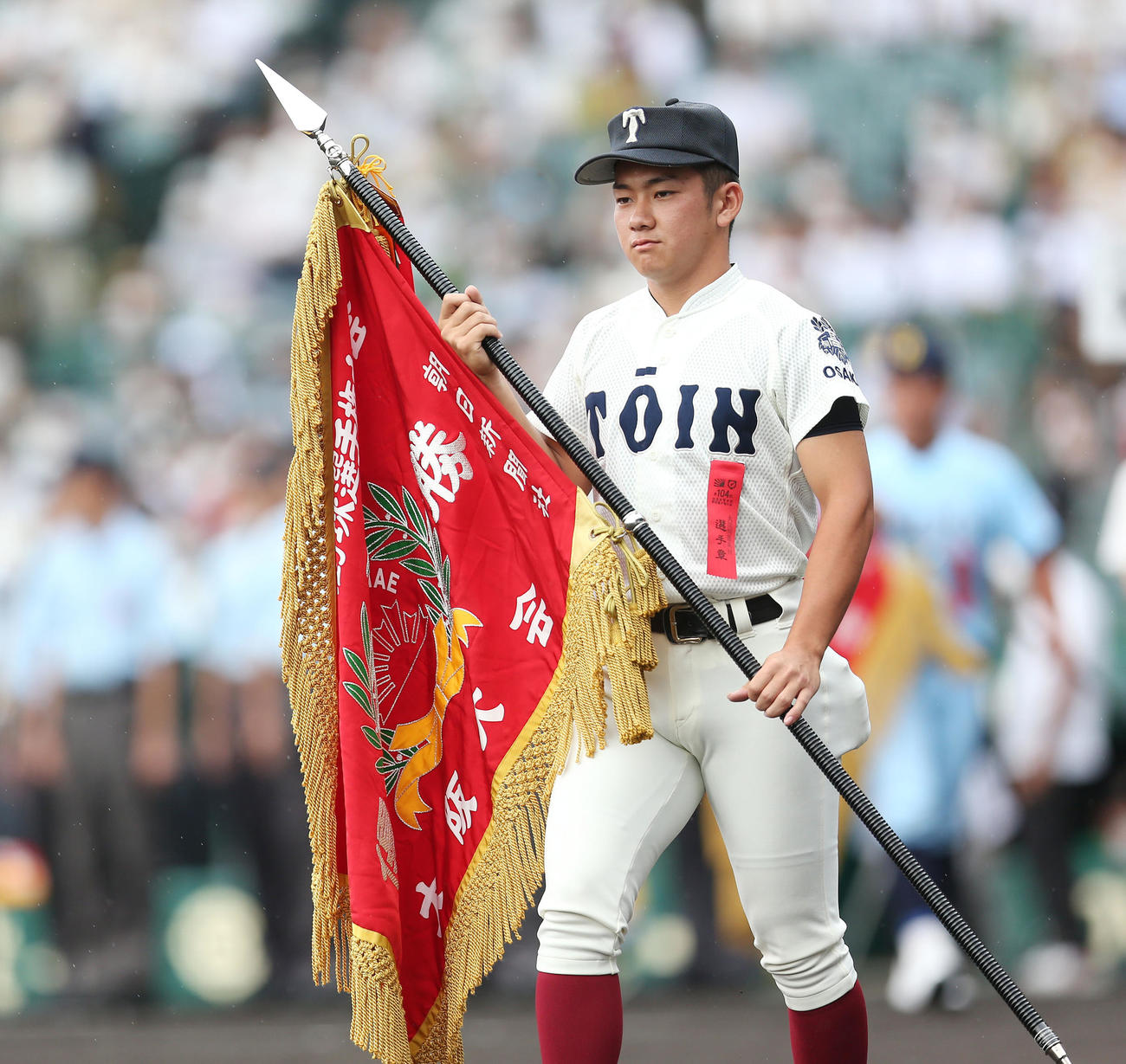 大阪桐蔭・星子天真（2022年8月6日撮影）